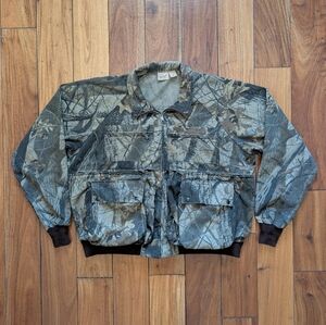 Woolrich Vintage Camo Bomber Jacket (XL)